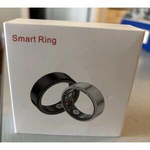 Smart Ring Size 9 Gold SmartHealth Mobile Charging NEW